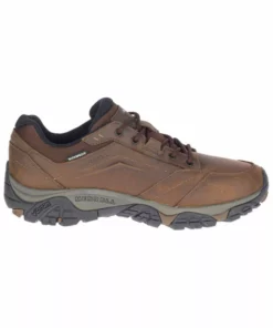 Merrell Men's Brown MOAB Adventure Waterproof Hiking Boots - Soft Toe