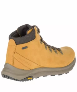 Merrell Men's Tan Ontario Waterproof Hiking Boots - Soft Toe