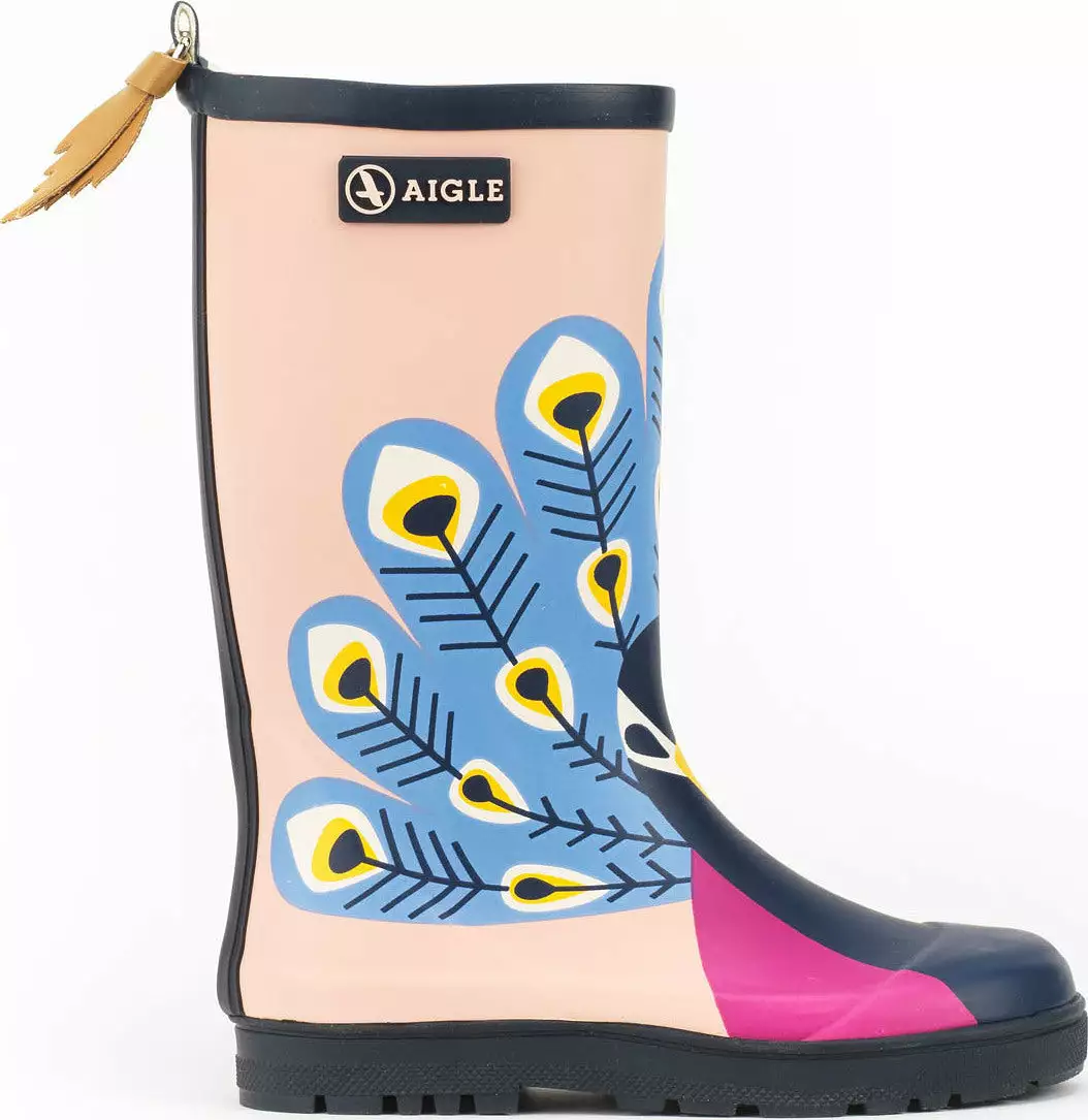 Aigle Woody Pop Fun Rain Boots - Little Kids|-|Bottes De Pluie Woody Pop Fun Petit Enfant - Image 2