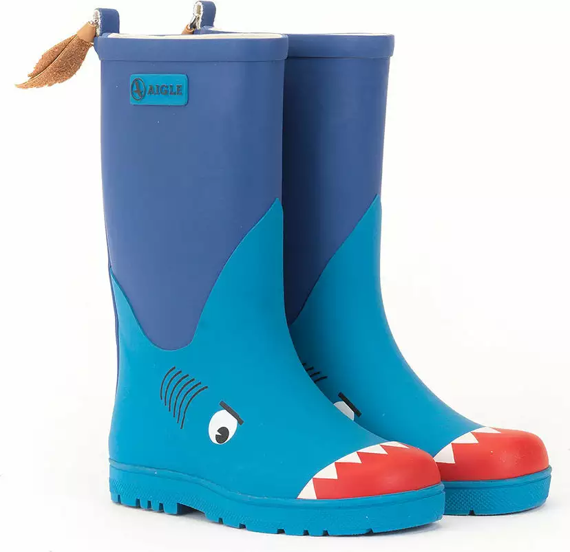 Aigle Woody Pop Fun Rain Boots - Little Kids|-|Bottes De Pluie Woody Pop Fun Petit Enfant - Image 7