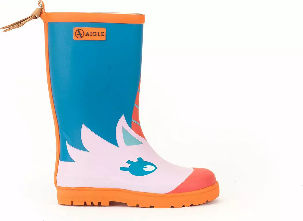 Aigle Woody Pop Fun Rain Boots - Little Kids|-|Bottes De Pluie Woody Pop Fun Petit Enfant - Image 8