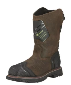 Ariat Catalyst Vx Work Wide Square Toe Waterproof Composite Toe Men's Work Boots Brown | YXQUZ0759