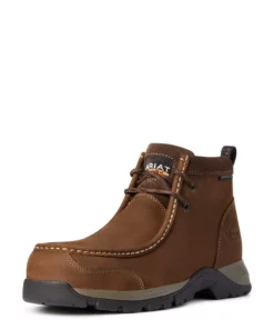 Ariat Edge Lte Moc Composite Toe Women's Work Boots Dark Brown | LDFEI9708