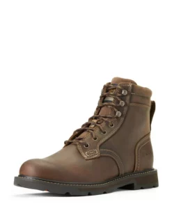 Ariat Groundbreaker 6" Men's Work Boots Brown | ONRUQ2743