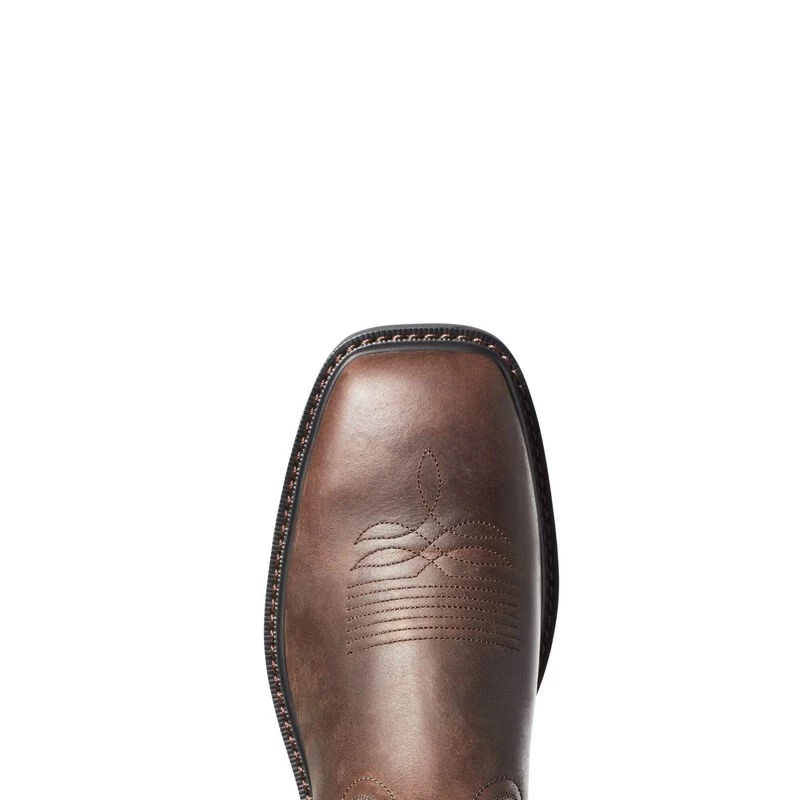 Ariat Groundwork Men's Work Boots Brown | WSJGQ7408 - Image 4