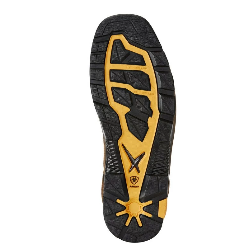 Ariat Intrepid 8" Waterproof Composite Toe Men's Work Boots Brown | QCYNI2970 - Image 3