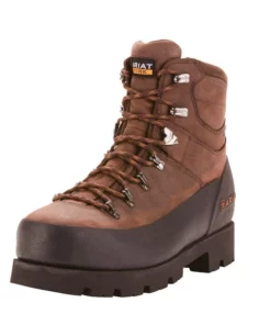 Ariat Linesman Ridge 6" Gore-tex Composite Toe Men's Work Boots Brown | YOLMC7182