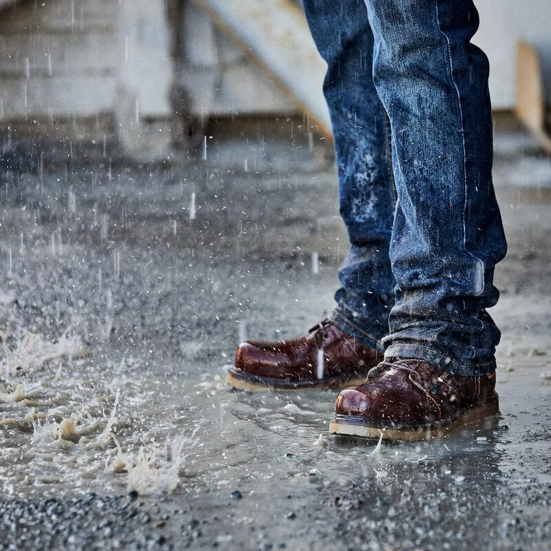 Ariat Rebar Wedge 6" Waterproof Men's Work Boots Copper | ATXYU1572 - Image 7