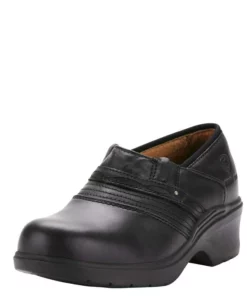 Ariat Safety Clog Steel Toe Women's Work Boots Black | POLFZ5984