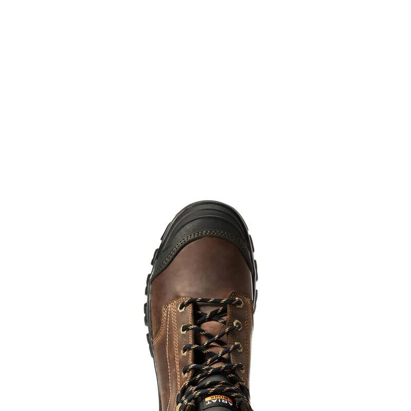 Ariat Treadfast 6" Men's Work Boots Brown | OIWHV6173 - Image 4