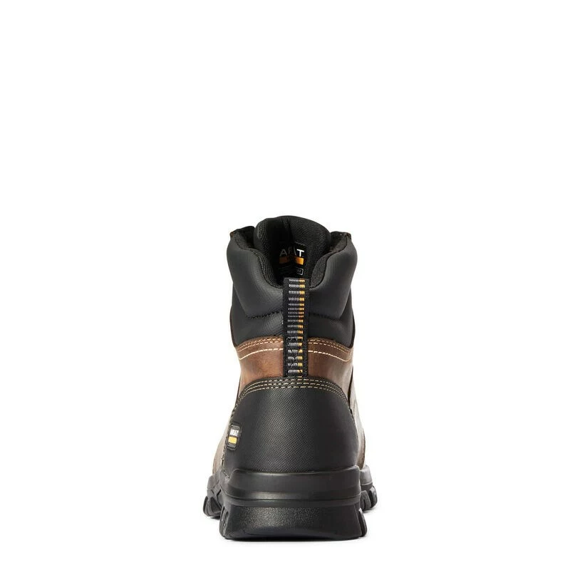 Ariat Treadfast 6" Men's Work Boots Brown | OIWHV6173 - Image 5