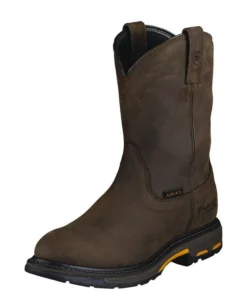 Ariat Workhog Waterproof Men's Work Boots Brown | GFEXD0738