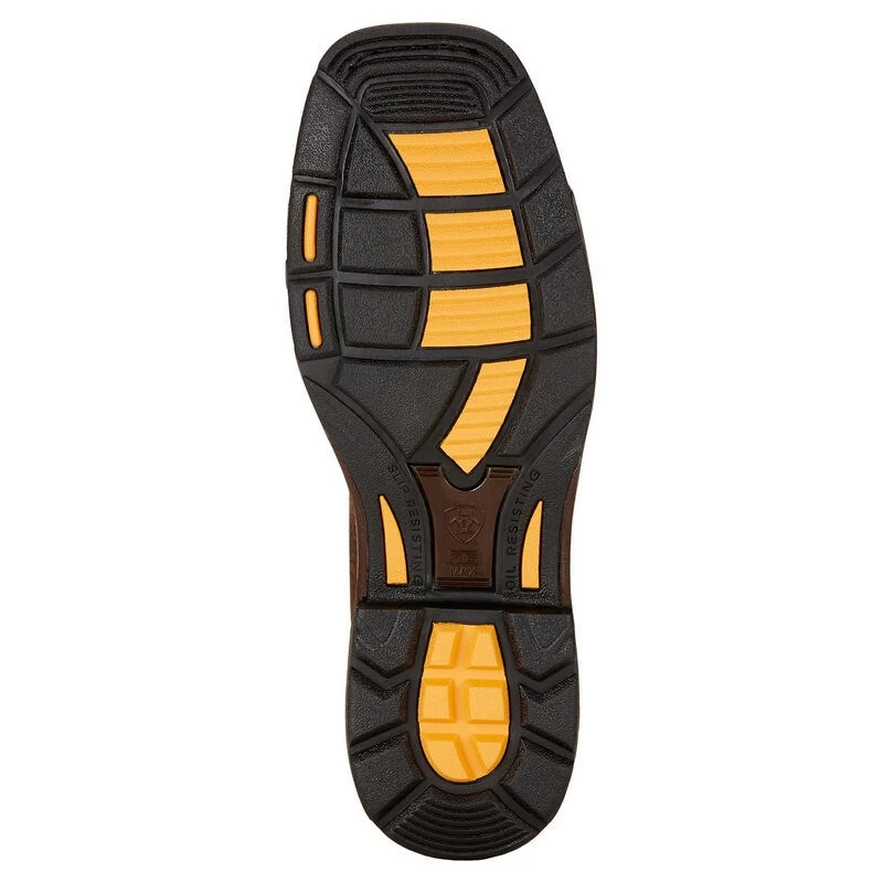 Ariat Workhog Waterproof Men's Work Boots Brown | XRIZB7391 - Image 3