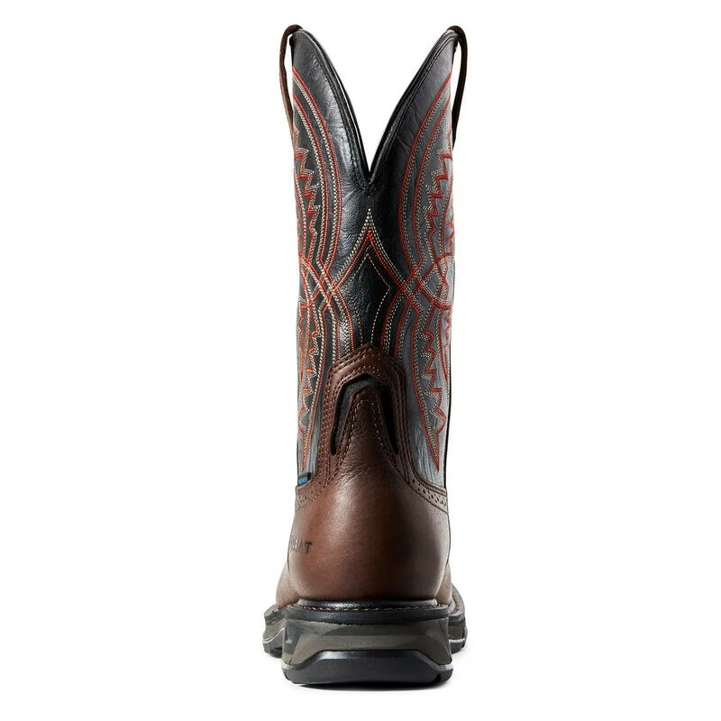 Ariat Workhog Xt Coil Waterproof Carbon Toe Men's Work Boots Brown | AJEZS8273 - Image 5
