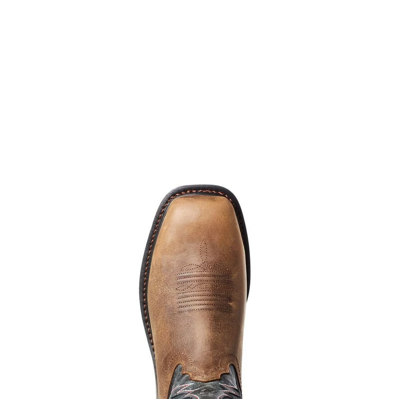 Ariat Workhog Xt Venttek Waterproof Carbon Toe Men's Work Boots Brown | KRWAH3859 - Image 4