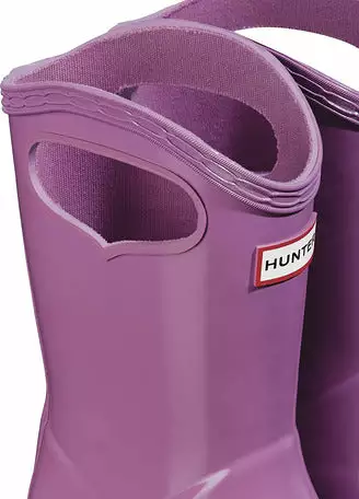 Hunter Original First Classic Grab Handle Rain Boots - Kids|-|Bottes Wellington Original First Classic à Poignées - Fini Brillant - Enfant - Image 14