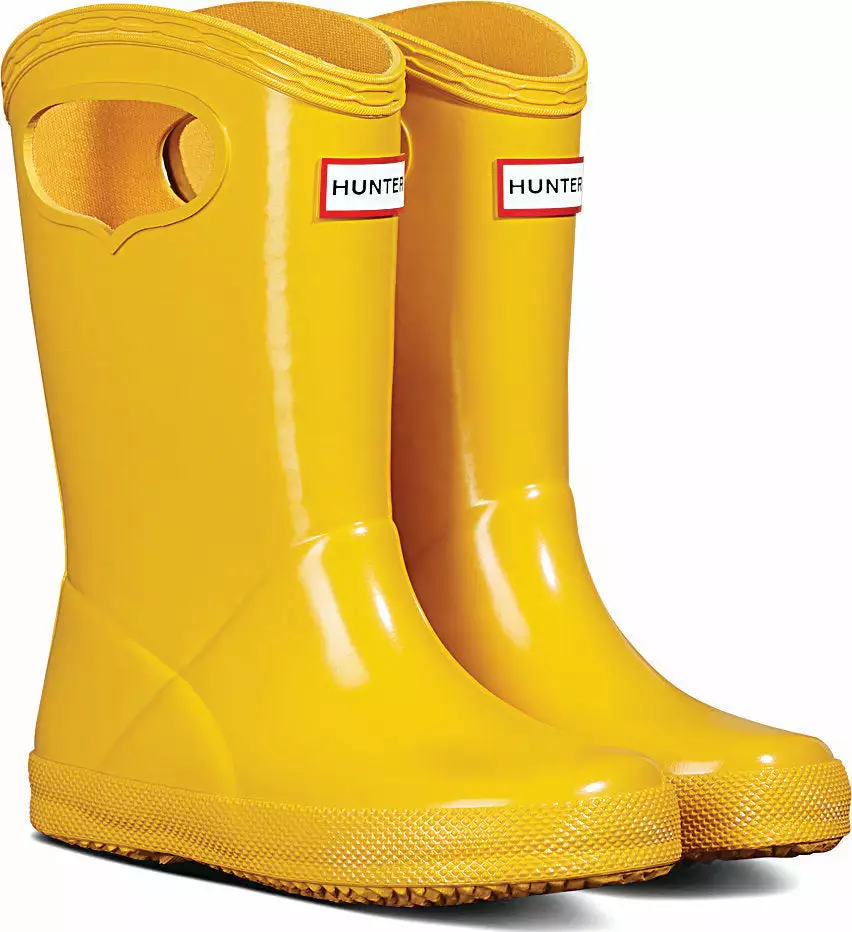 Hunter Original First Classic Grab Handle Rain Boots - Kids|-|Bottes Wellington Original First Classic à Poignées - Fini Brillant - Enfant - Image 8