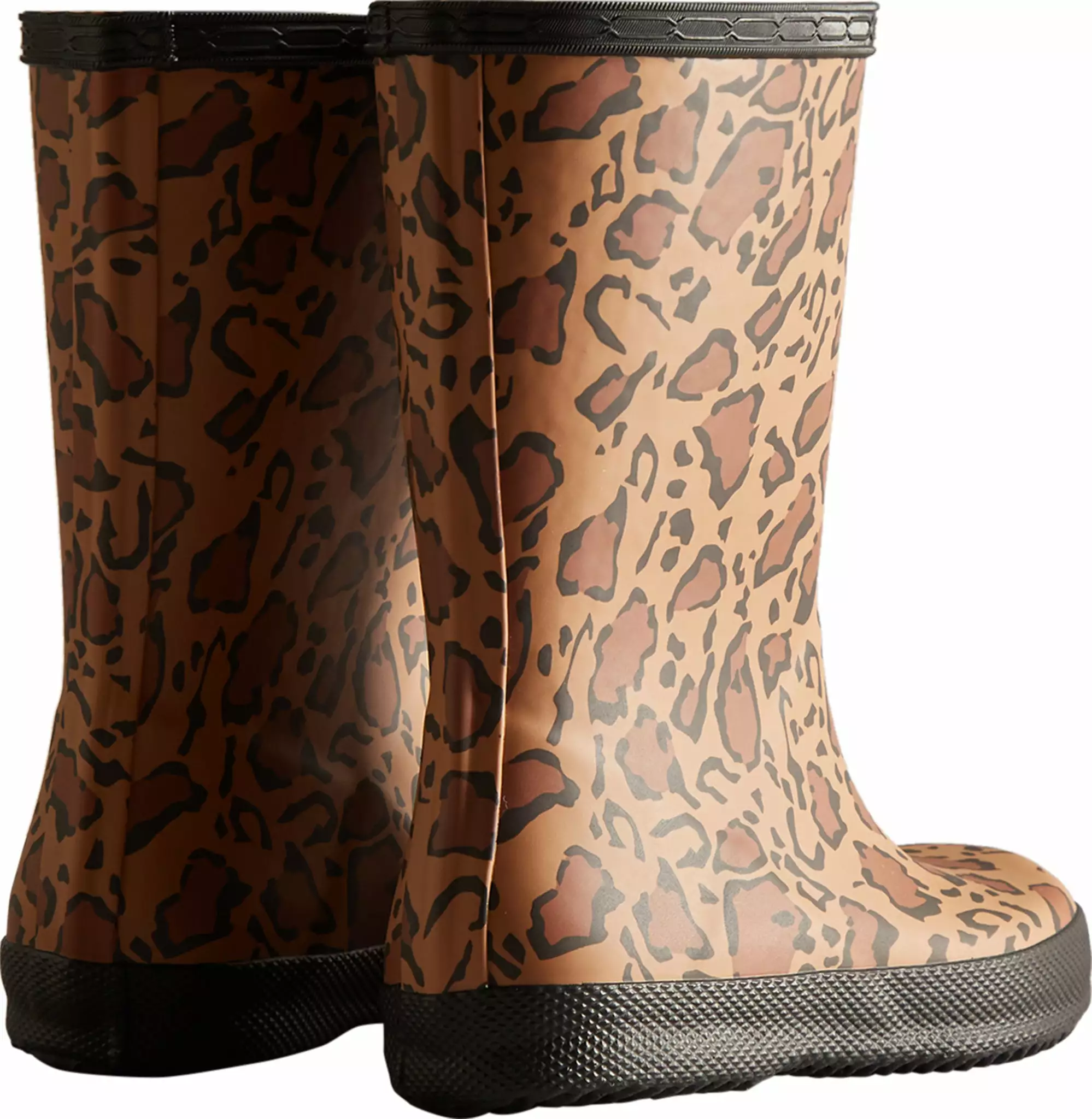 Hunter Leopard Print Rain Boots - Kids|-|Bottes De Pluie à Imprimé Léopard - Enfant - Image 2