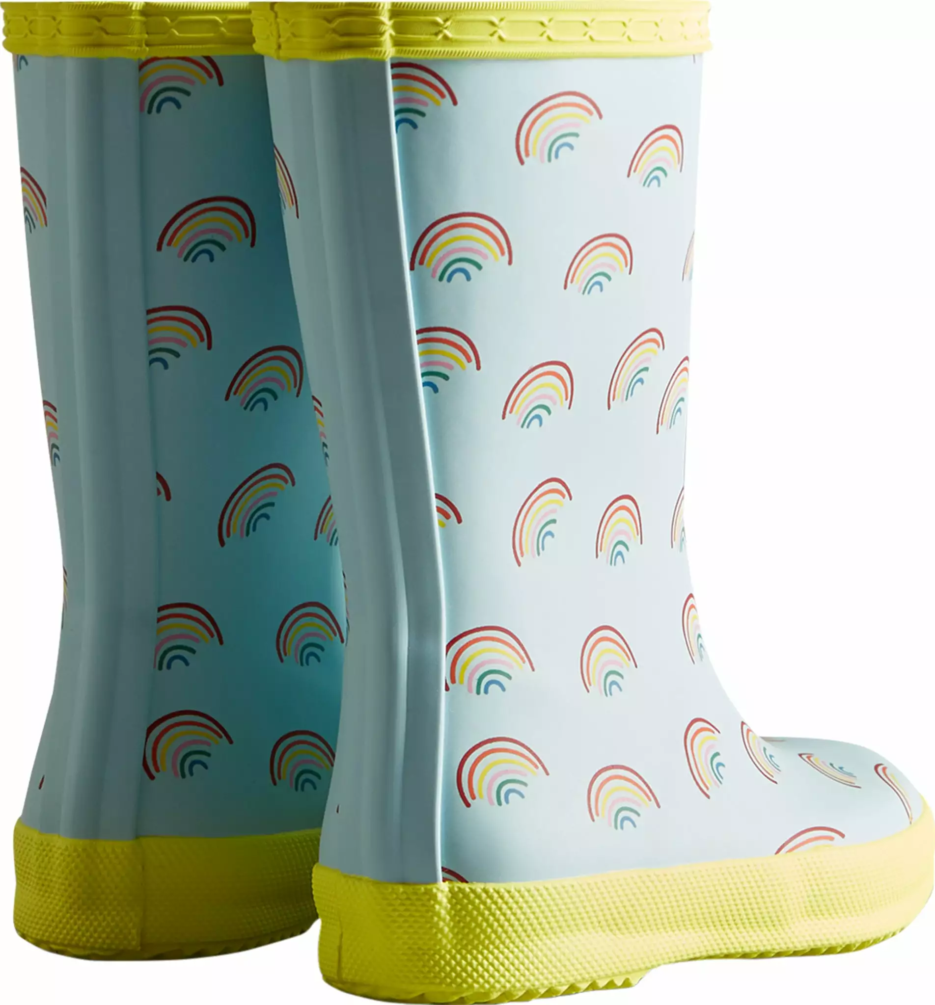 Hunter Mini Rainbow Print Rain Boots - Kids|-|Bottes De Pluie à Mini Imprimé Arc-en-ciel - Enfant - Image 6