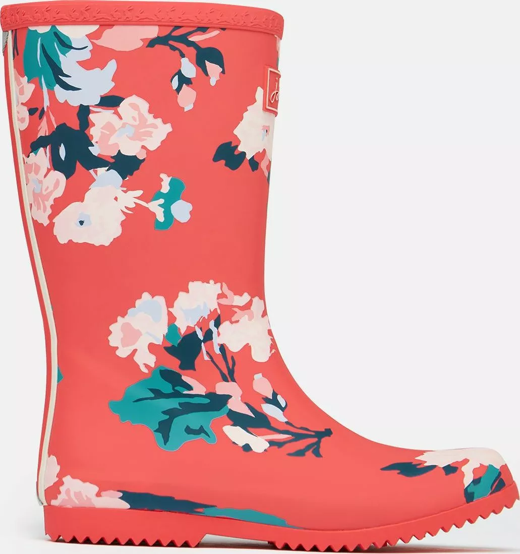 Joules Roll Up Rain Wellies Rain Boots - Girls|-|Bottes De Pluie Roll Up Wellies - Fille