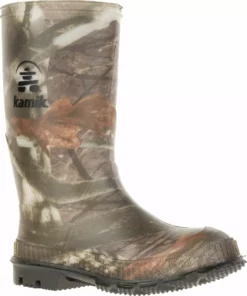 Kamik Stomp Camo Rain Boots - Big Kids|-|Bottes De Pluie Stomp Camo - Grand Enfant