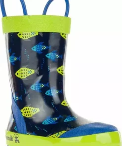 Kamik Fishride Rain Boots - Kids|-|Bottes De Pluie Fishride - Enfant