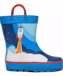 Kamik Rocketship Rain Boots - Youth|-|Bottes De Pluie Rocketship - Jeune