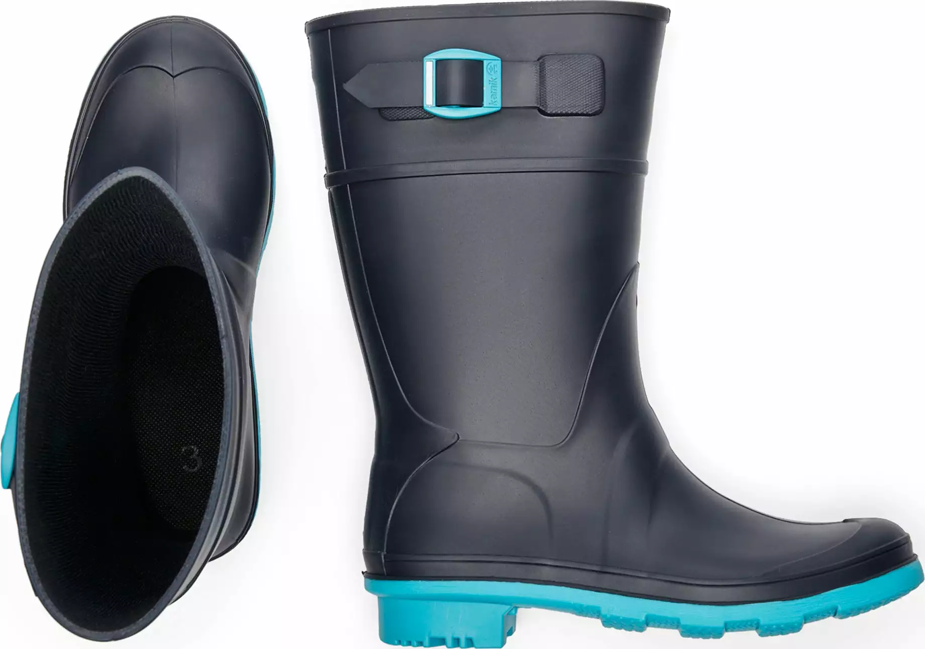 Kamik Raindrops Rain Boots - Big Kids|-|Bottes De Pluie Raindrops Grand Enfant - Image 4