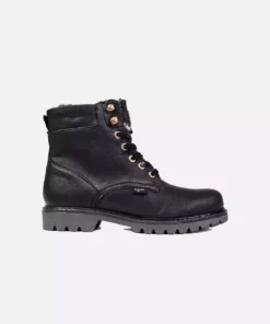 Dill Women's Vegan Leather Ankle Boots | Black